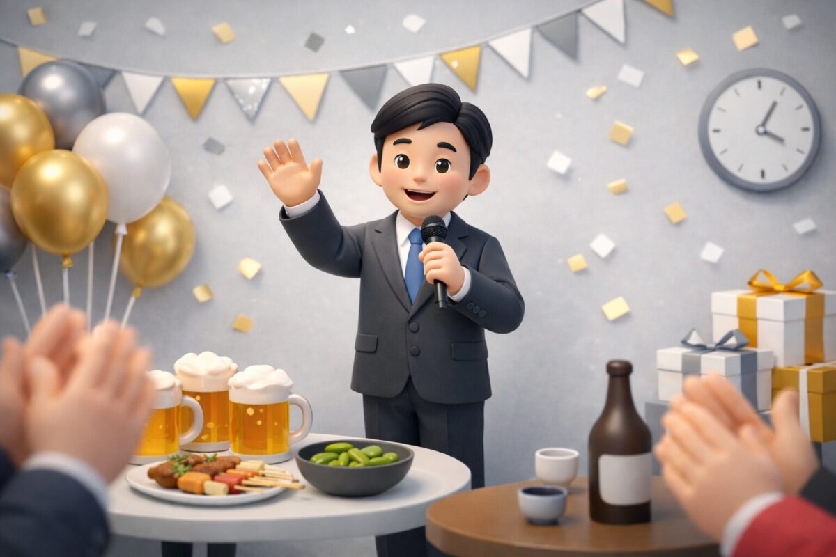 忘年会の「締め」はこれで完璧！好印象を与える閉会の挨拶のコツと具体例