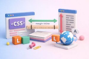 CSS論理プロパティ完全ガイド！margin-inlineで多言語・縦書きレイアウトを極める