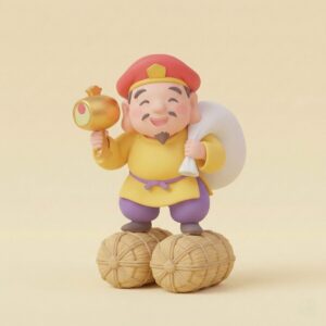 大黒天(だいこくてん):お金と食べ物の神様