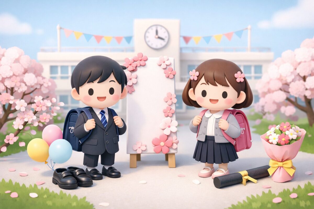 【2026年最新】小学校の入学式はいつ？日程予想と親子の服装マナー完全ガイド