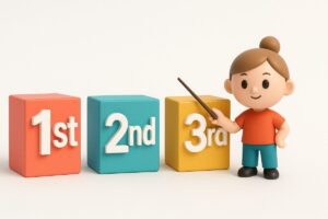 英語の「2nd」「3rd」がスッとわかる！序数の読み方・書き方と簡単な覚え方