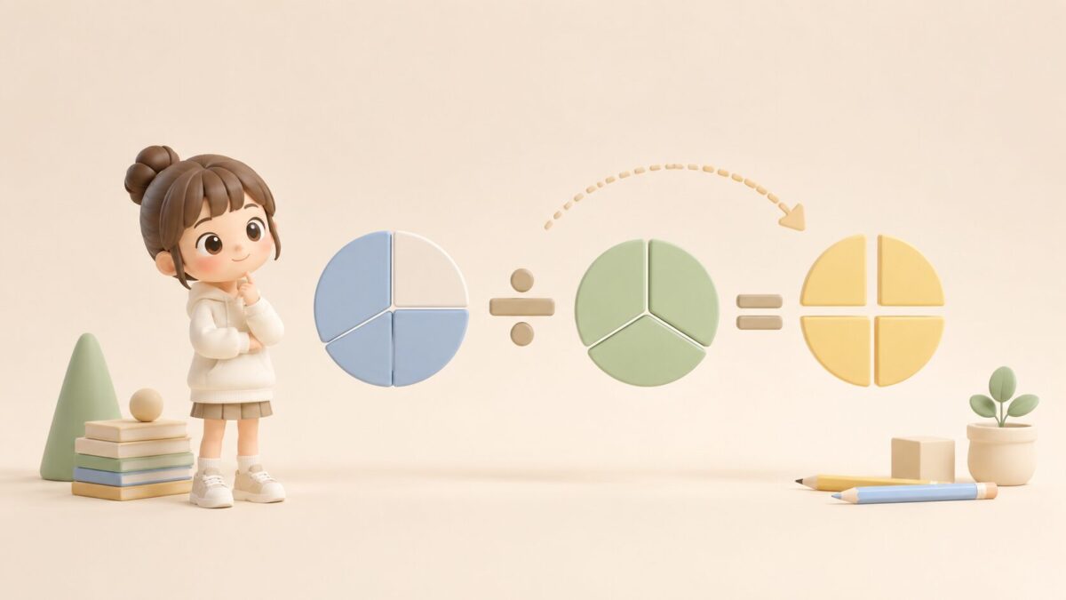 【完全版】分数の割り算はなぜひっくり返す？理由とやり方を分かりやすく解説