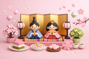 ひな祭りの由来と料理の意味は？人形の飾り方から楽しみ方まで完全解説