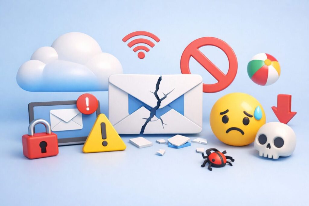 iCloudメールは使わないほうがいい？5つの注意点と致命的なデメリット