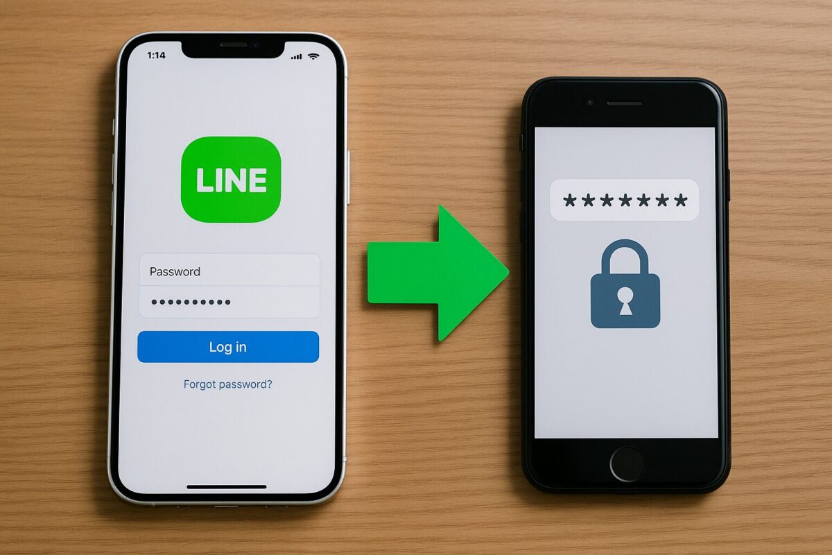 iPhone機種変更でLINEパスワードを忘れた？焦らないで！再設定と引き継ぎの全手順