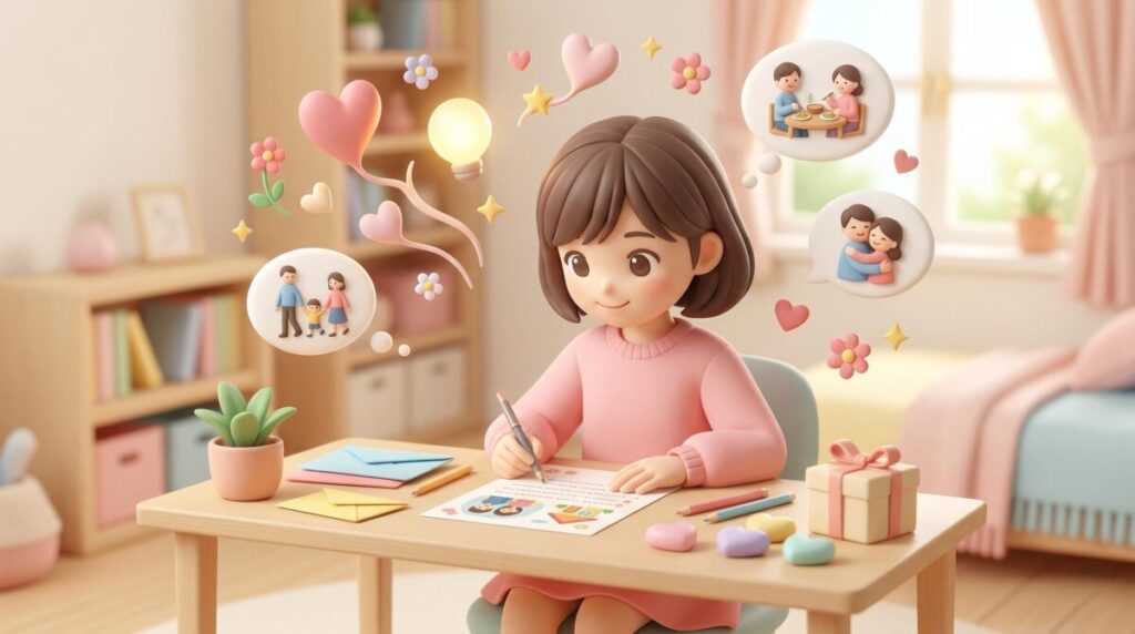 【小学生向け】親への感謝の手紙の書き方と例文集!感動するエピソードの作り方