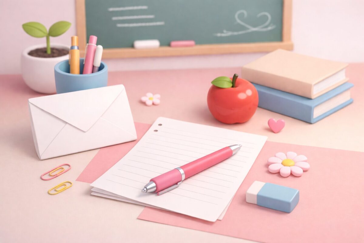 【中学生向け】先生への手紙の書き方完全ガイド！そのまま使える例文とマナー