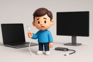 Macで外部ディスプレイが認識されないときの対処法｜USB-Cから設定まで完全解説