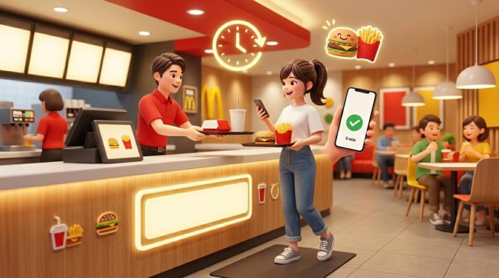 マックのモバイルオーダーはいつがいい?待たない注文タイミングとおすすめの時間