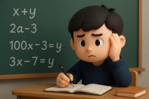 【中学生の数学】文字式の苦手意識を克服！身近な例でわかる3つの攻略ステップ