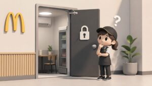 マクドナルドのクルールームってどんなところ?入れない・鍵が必要な時の対処法まで徹底解説