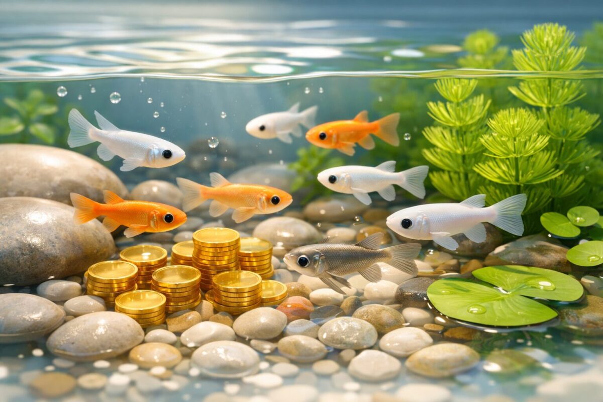 【夢占い】めだかは繁栄・金運のサイン?大量・死ぬなど状況別の意味を解説