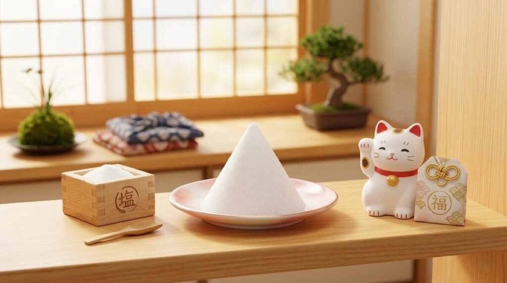 【完全版】盛り塩の正しい作り方と意味は?運気を上げる置く場所や捨て方を徹底解説