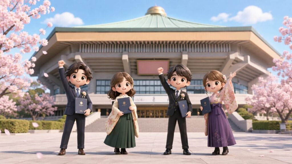 日本武道館で卒業式を行う大学一覧！選ばれる理由や当日の服装・注意点を徹底解説