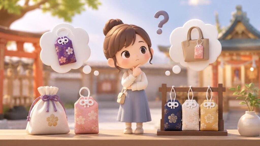 お守りは袋から出すべきか？どこにつける？効果を高める正しい扱い方