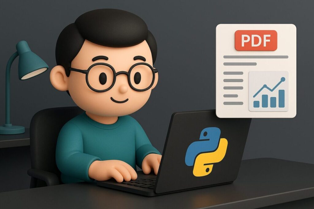 Python ReportLabでPDFを自動生成！日本語対応や図の挿入も解説