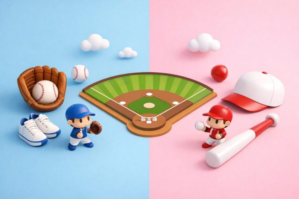 【レフトとライト】どっちが左でどっちが右?1秒で思い出せる「最強の覚え方」と野球の守備位置を解説