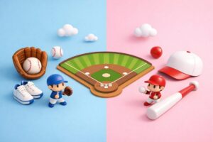 【レフトとライト】どっちが左でどっちが右?1秒で思い出せる「最強の覚え方」と野球の守備位置を解説