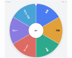 無料ルーレット作成ツール|登録不要・スマホ対応ですぐ回せる