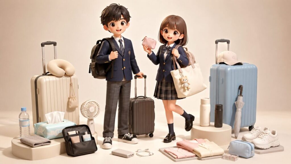 【高校生】修学旅行に持っていくといいものリスト!男女別の便利グッズも紹介