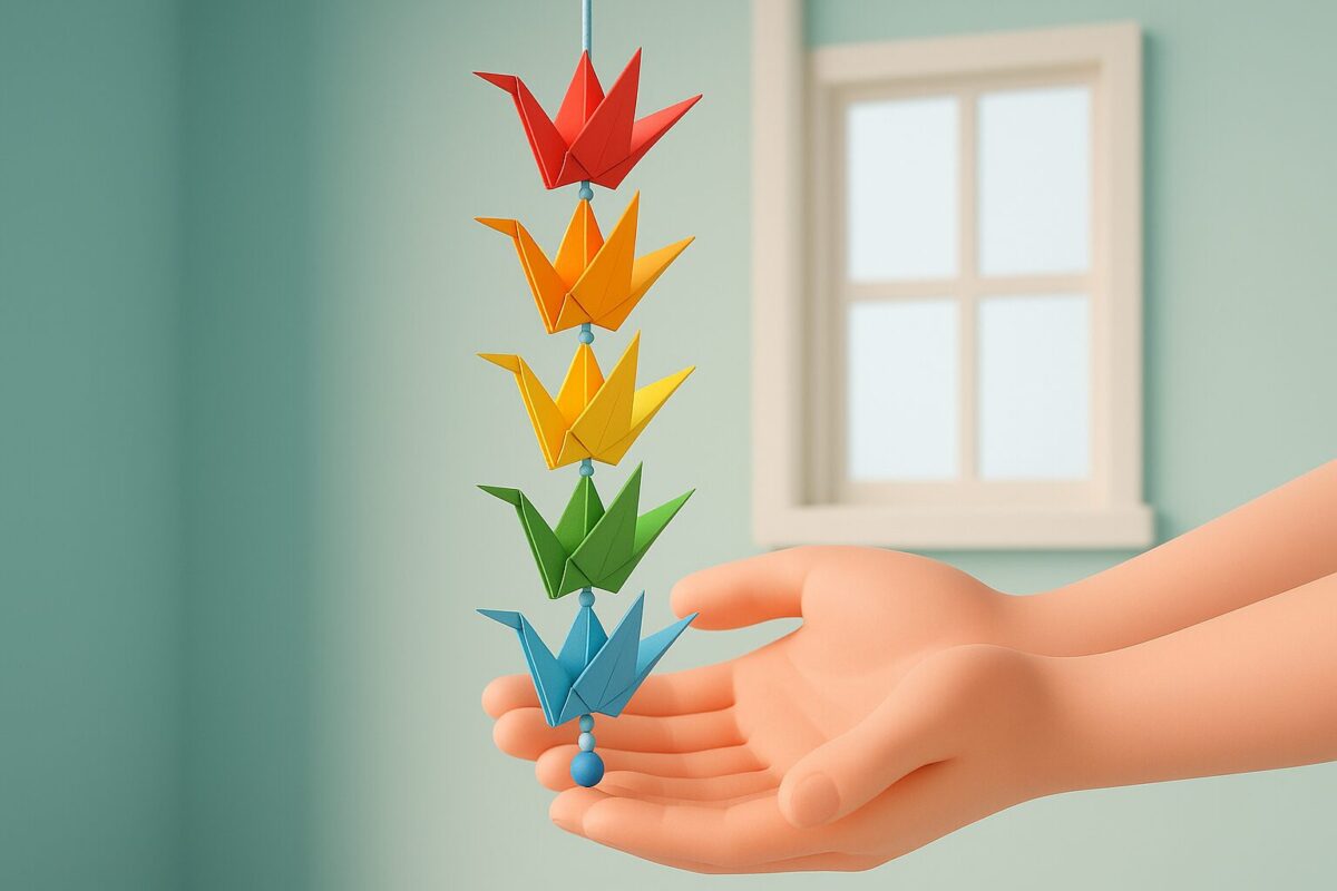 千羽鶴のつなげ方｜色の順番やおしゃれなデザイン、簡単なまとめ方を解説