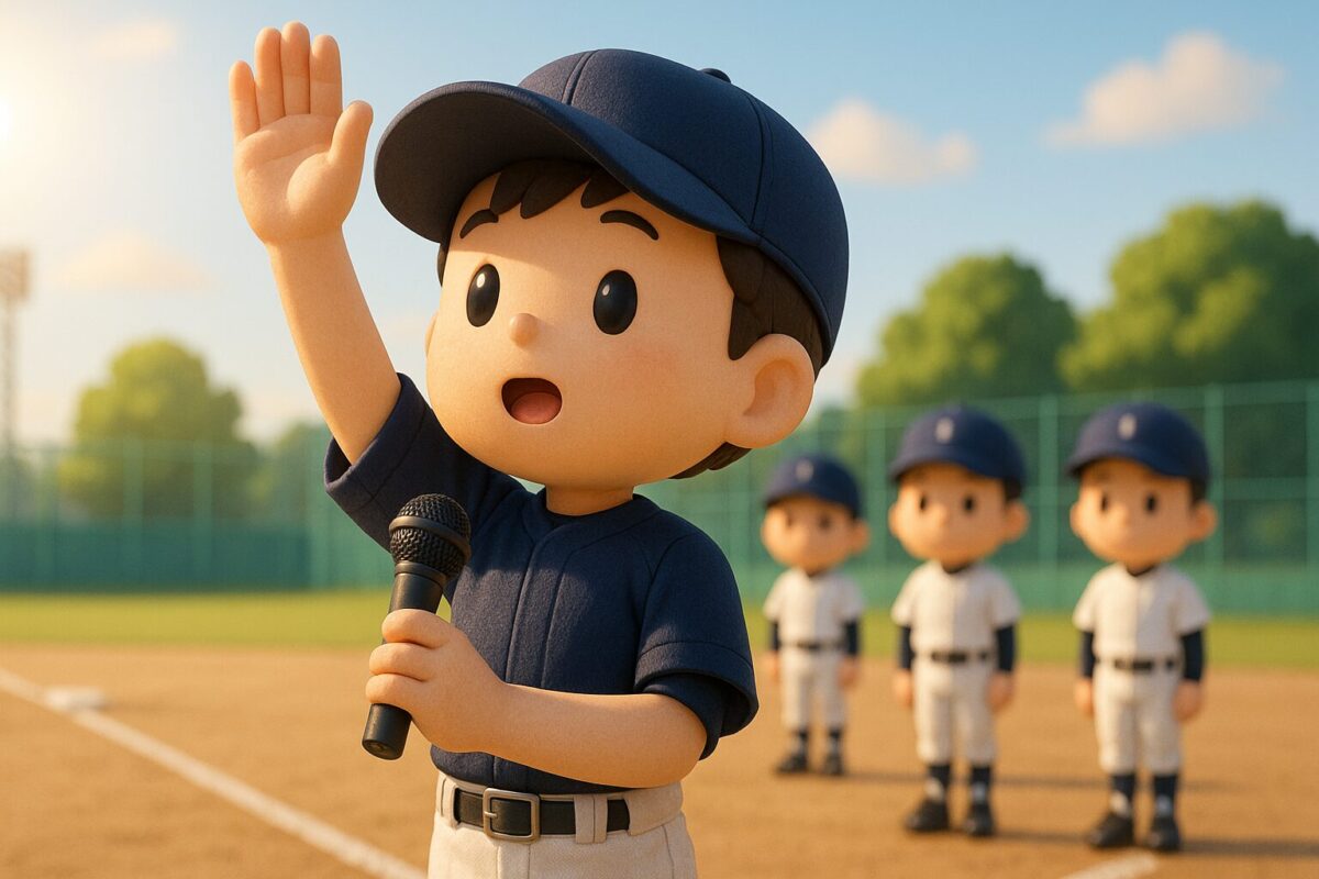 少年野球の選手宣誓｜例文・コツ・NG集を徹底ガイド！