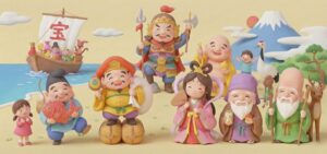 七福神とは？子供向けに簡単に説明するコツと7人の神様のご利益