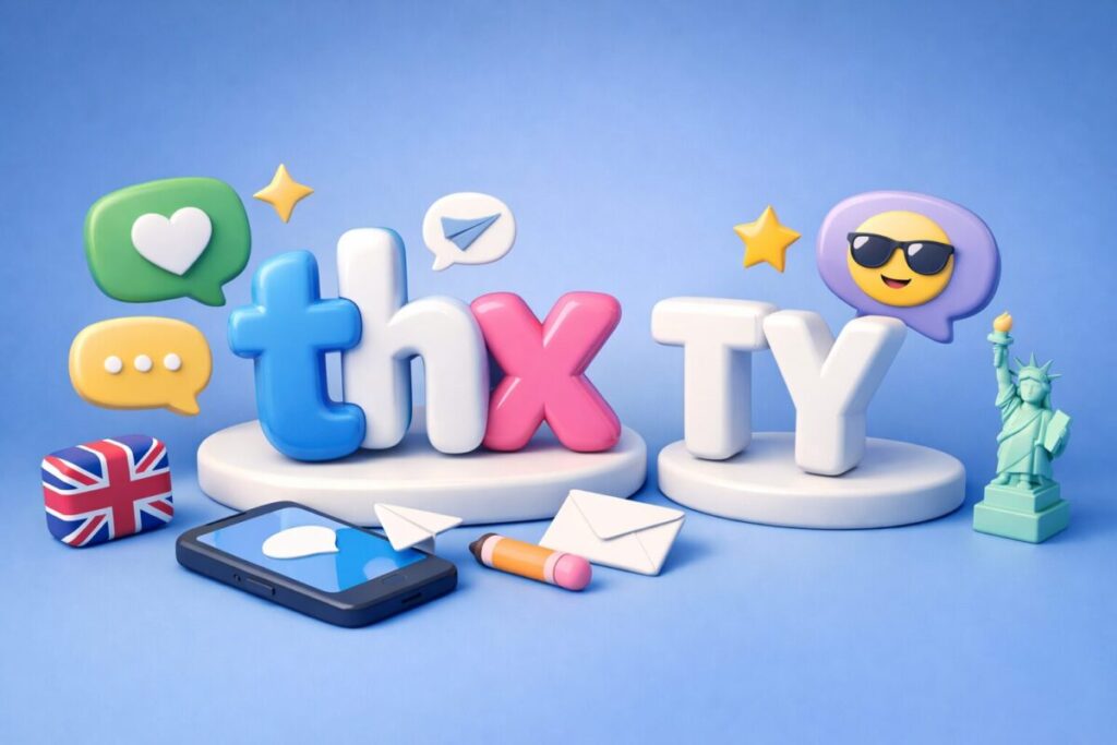 英語スラング「thx」の意味とは?使い方やtyとの違いを徹底解説