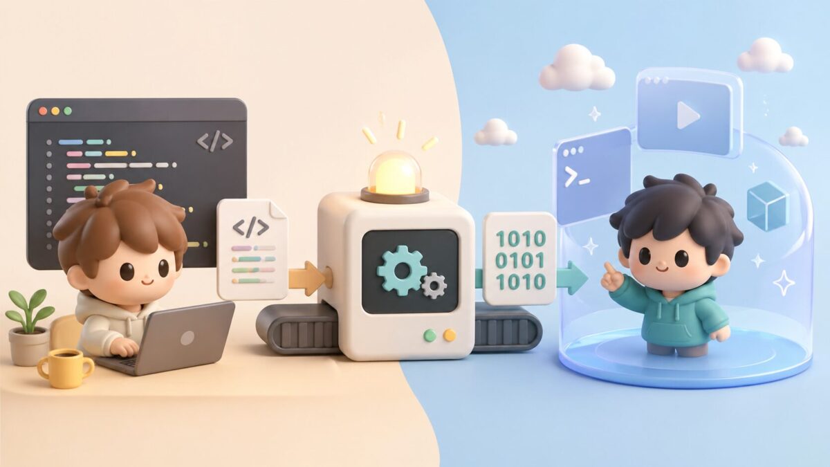 コンパイルとは？初心者向けにわかりやすく仕組みやインタプリタとの違いを解説