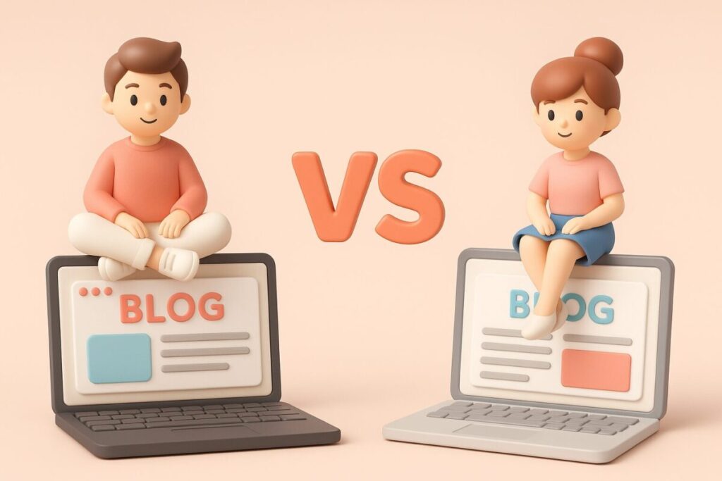 雑記ブログと特化ブログどっちが稼げる？違いやメリット・デメリットを徹底比較